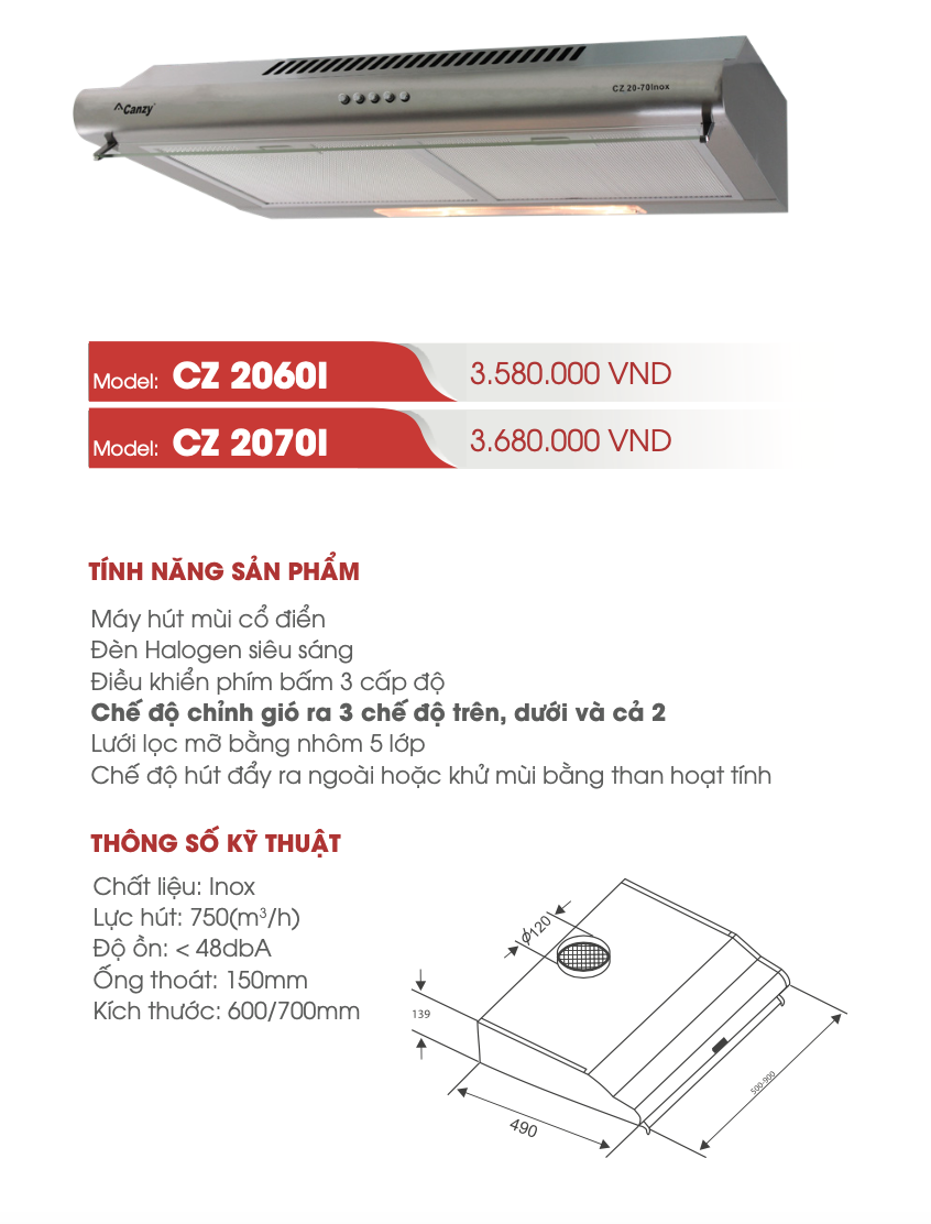 Canzy CZ 2060I 