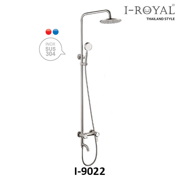 SEN TẮM ĐỨNG NÓNG LẠNH INOX 304 I-ROYAL I-9022