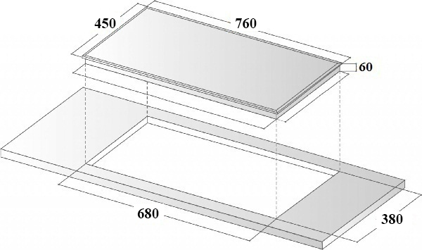 Bếp từ Eurosun EU-T896G  