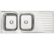 Chậu inox Hafele 2 hộc 1180mm 567.23.030