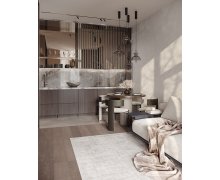 NỘI THẤT CĂN HỘ 33 - CĂN HỘ 1 PHÒNG NGỦ PHONG CÁCH HIỆN ĐẠI