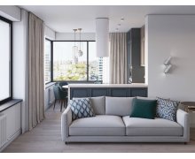 NỘI THẤT CĂN HỘ 16 - PHONG CÁCH HIỆN ĐẠI KẾT HỢP BÁN CỔ ĐIỂN