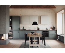 TỦ BẾP 126 GỖ MDF CÁNH PANEL