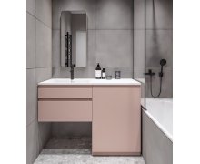 NỘI THẤT PHÒNG TẮM 07 - TONE MÀU HỒNG