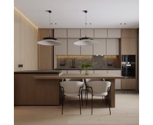 NỘI THẤT CĂN HỘ 77m² PHONG CÁCH HIỆN ĐẠI