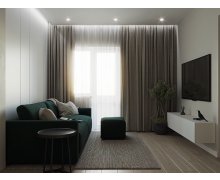 NỘI THẤT CĂN HỘ 82m² PHONG CÁCH HIỆN ĐẠI