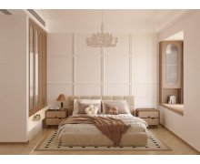 NỘI THẤT PHÒNG NGỦ 62 - GỖ MDF CHỐNG ẨM SƠN MÀU