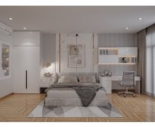 NỘI THẤT PHÒNG NGỦ 63 - PHONG CÁCH HIỆN ĐẠI TONE MÀU TRẮNG