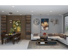 NỘI THẤT NHÀ PHỐ DIỆN TÍCH 6m x 20m - PHONG CÁCH HIỆN ĐẠI