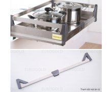 Kệ xoong nồi hộp 2 lớp đáy âm tủ Eurogold EU131600