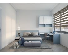 NỘI THẤT PHÒNG NGỦ 21 - PHONG CÁCH HIỆN ĐẠI MÀU TRẮNG KẾT HỢP XANH