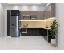TỦ BẾP 86 - TỦ BẾP GỖ MDF PHỦ ACRYLIC