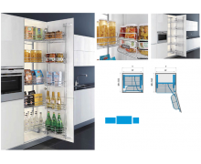 Kệ Higold 12 rổ inox 304 202210, 202208