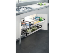 Rổ xoong nồi dưới bồn rửa inox 304 giảm chấn 303223, 303224 Higold