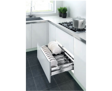Kệ chén dĩa bản bắt mặt hộc inox 304 303301, 303302, 303303, 303304 Higold