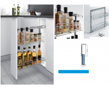 Kệ gia vị dụng cụ inox 304 304021, 304022 Higold