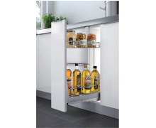 Kệ 2 tầng đựng chai lọ ray giảm chấn 305003 Higold