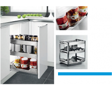 Kệ gia vị inox bản 350mm Higold 306003