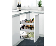 Kệ gia vị dụng cụ inox bản ray giảm chấn 306004 Higold