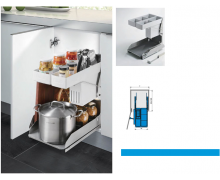 Kệ gia vị dụng cụ noah giảm chấn inox 304 306072 Higold