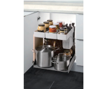 Kệ gia vị dụng cụ noah giảm chấn inox 304 306073 Higold