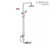 SEN TẮM ĐỨNG NÓNG LẠNH ĐỒNG THAU MẠ CROME I-ROYAL I-9017