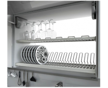 Kệ chén 2 tầng inox 304 âm tủ trên Higold 401151, 401152, 401153, 401154