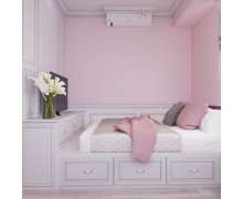 NỘI THẤT PHÒNG NGỦ 14 - GỖ MDF CHỐNG ẨM CHẠY PANEL SƠN MÀU