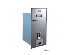 Thùng gạo điện tử mặt gương trắng bạc Eurogold B301