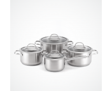 Bộ nồi inox 8 món SA-4002