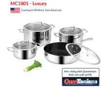 BỘ NỒI INOX MC1801-LUXURY