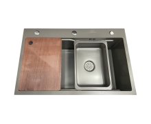 CTKM Chậu Rửa Chén 1 Hố Inox 304 Phủ Nano Chống Trầy Suly 7546