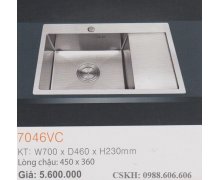 Chậu rửa chén Erowin 7046VC