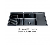 Chậu rửa chén inox cao cấp B-Gem BG-10048T Nano