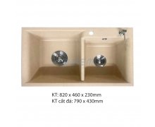 Chậu rửa đá cao cấp B-Gem BG-8246Y