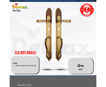 Khóa cửa chính Demax CL805 Brass đồng thau nguyên chất