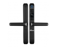 Khóa vân tay chống nước cửa nhôm xingfa, cửa sắt DEMAX EL101 BL - APP WIFI