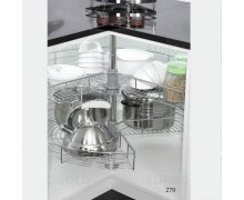 Mâm xoay inox nan mở 3/4 - 270º Eurogold EP270A