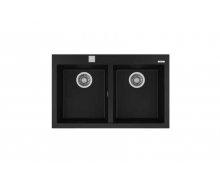 Chậu đá nhân tạo TEKA FORSQUARE 2B 790 BLACK 115260014