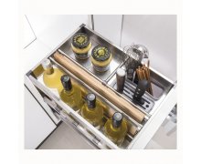 Giá chai lọ, dao thớt Inox hộp BC01.350