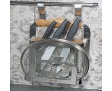 Giá Đựng Dao Thớt Inox Sus304 Treo Ngoài GROB GU304-3