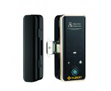 KHÓA ĐIỆN TỬ KÍNH HUBERT HB CK68 BLACK