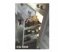 Kệ dao thớt inox hộp, cánh rộng 350mm CG -1830