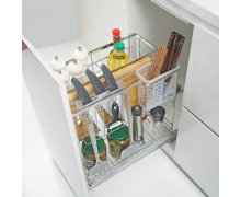 Kệ đựng dao thớt inox nan dẹt Grob (GC-20; GC-25; GC-30; GC-35; GC-40)