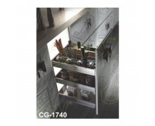 Kệ đựng gia vị inox hộp CG-1740