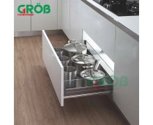 Kệ xoong nồi inox hộp vách kính Grob (PHF-60; PHF-70; PHF-80; PHF-90)