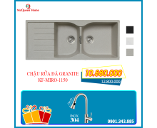 CHẬU RỬA KAFF GRANITE KF-MIRO-1150