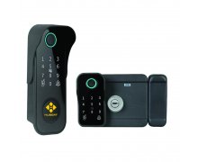Khoá cửa cổng chống nước HUBERT HB CC78 BLACK