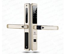 Khóa Vân Tay Cửa Nhôm Kassler KL-599LX Champage Gold