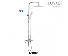 SEN TẮM ĐỨNG NÓNG LẠNH ĐỒNG THAU MẠ CROME I-ROYAL I-9001